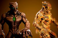 Stylized Forest Spirit Creature