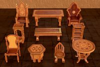 Medieval PBR Furniture Pack
