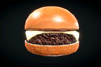 Cheeseburger 3D Model