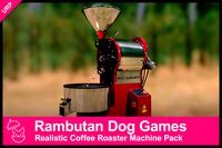 Realistic Coffee Roaster Machine Pack | VR Ready | URP