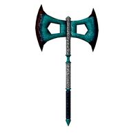 Fantasy double edged war axe 3D Model