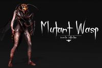 Mutant Wasp - Horror Insects Collection