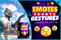 Emotes Taunts and Gestures Animation Pack