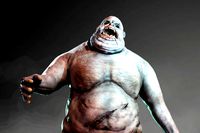 Fat Zombie Base Mesh