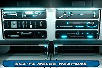 Sci-Fi Melee Weapons Arsenal
