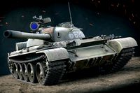 Tank Drivable T55A Battle Tank