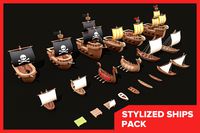 Stylized Ships Pack
