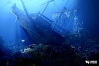 Underwater Sunken Ship Environment