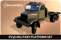 PV3S Truck – Military Platform Set