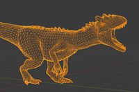 Allosaurus - Realistic Animated Dinosaur