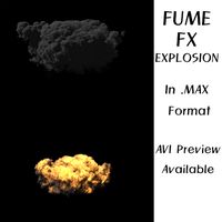 Bomb Explosion 3D Model
