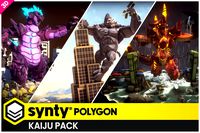 POLYGON - Kaiju Pack - Stylized Low Poly Assets