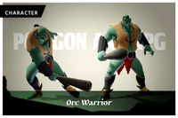 [Polygon Art RPG] Orc Warrior