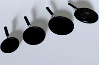 Frying pans set 3