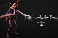Mutant Freshwater Prawn - Horror Sea Creatures Collection