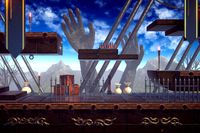 3D Platformer Level Environment In Medieval Style