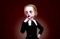 Scary girl