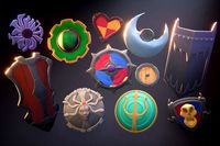 Cartoon Shields MegaPack