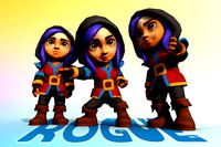 Rogue Animated Character