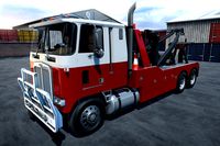 Cabover tow truck