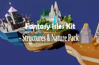 Fantasy Isles Kit – Structures &amp; Nature Pack