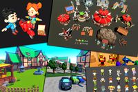 Ultimate Low Poly 3D Asset Bundle – Vol. 1