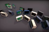 ECG Machine Lowpoly(Extended)