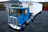 Cabover truck van trailer