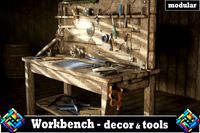 Workbench - decor &amp; tools