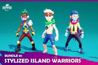 Stylized Island Warriors - Bundle 1