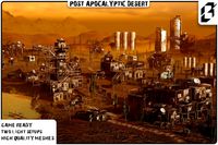 Modular Post Apocalyptic Desert Environment (Desert City,Desert Village)