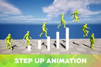 Parkour Step Up Animation
