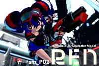 Humanoid 3D character_smP02_REN