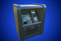 3D Bankamatic ATM Model