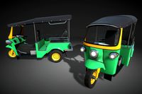 Auto Rickshaw 3d model
