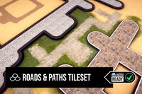 Roads &amp; Paths Tileset