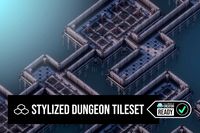 Stylized Dungeon Tileset