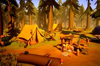 Camping Pack – Stylized Low Poly