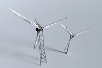 Rusty Rooftop Wind Turbine