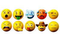 10 Emoticon Yellow Ball Pack Part 4
