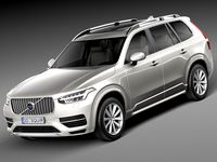 Volvo XC90 2015 3D Model