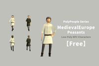 PolyPeople Series - MedievalEurope: Peasants [Free]