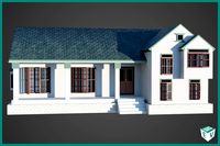 House 01 Ranch URP and HDRP Textures