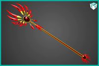 Fantasy Trident 08 Red URP HDRP Textures