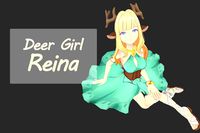 Reina Deer Anime Fantasy Girl