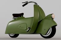 Motorcycle Vespa MP5