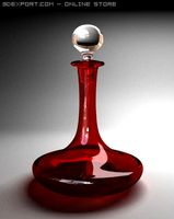 HandMade Ships Decanter 3D Model