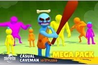 Casual Caveman - Stylized 3D Mega Pack