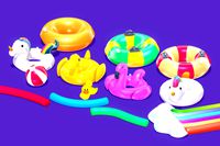 Cartoon Float Pool Pack
