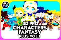 3D Characters Pro - Fantasy Plus Vol. 1